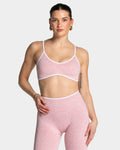 Brassière Contrastline « léopard rose »