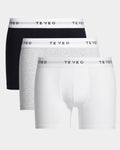 Boxer (lot de 3) Essential « Gris chiné/Midnight/blanc »