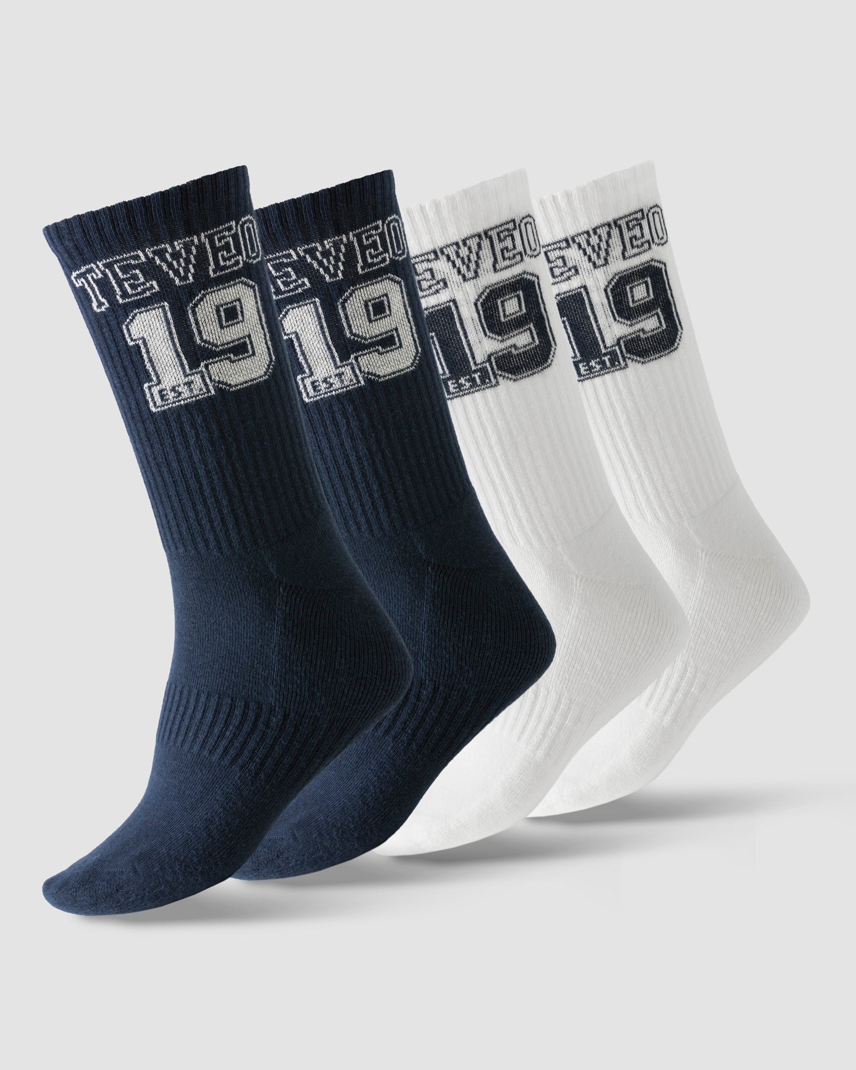 Chaussettes Football « Midnight/blanc cassé »