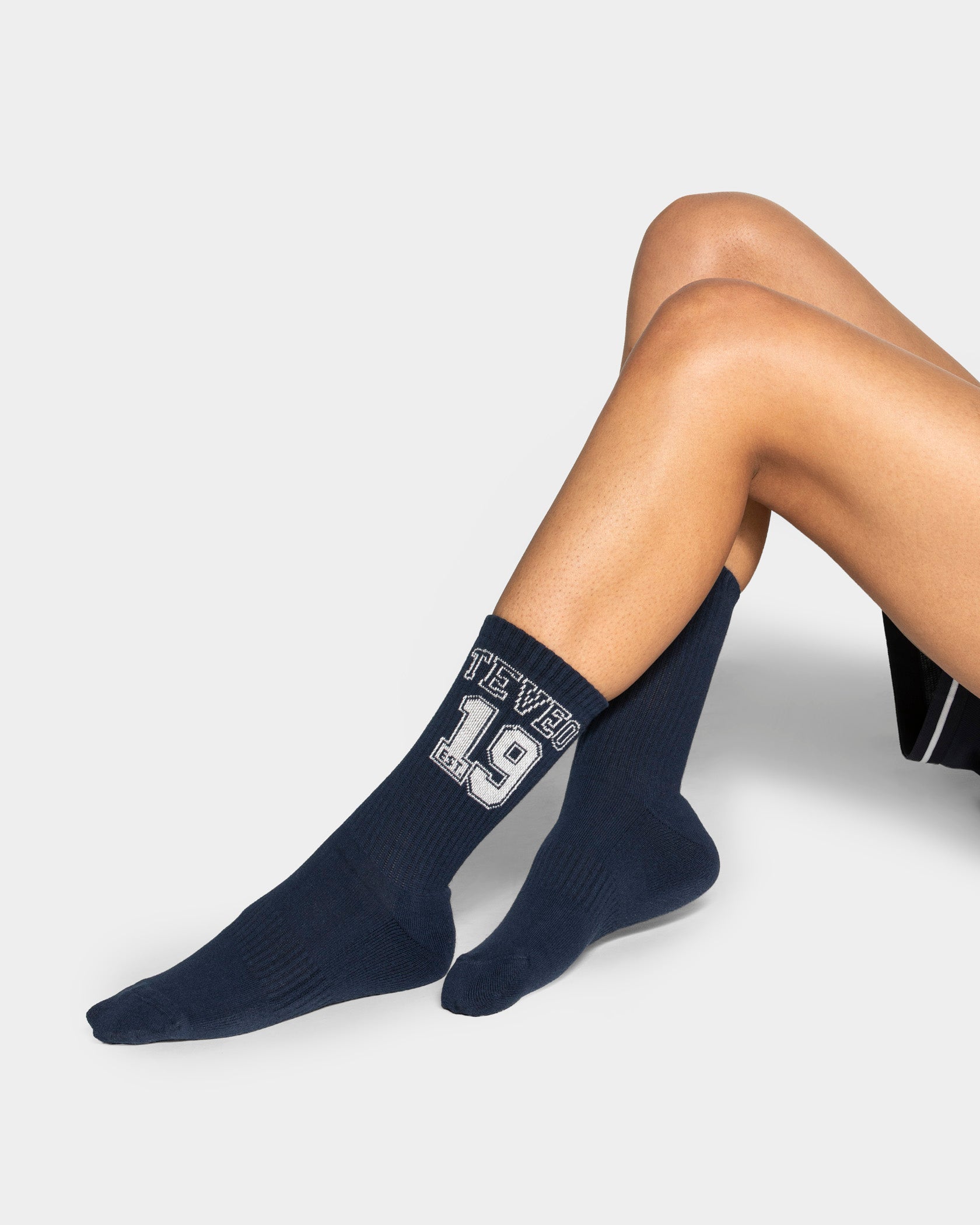Chaussettes Football « Midnight/blanc cassé »