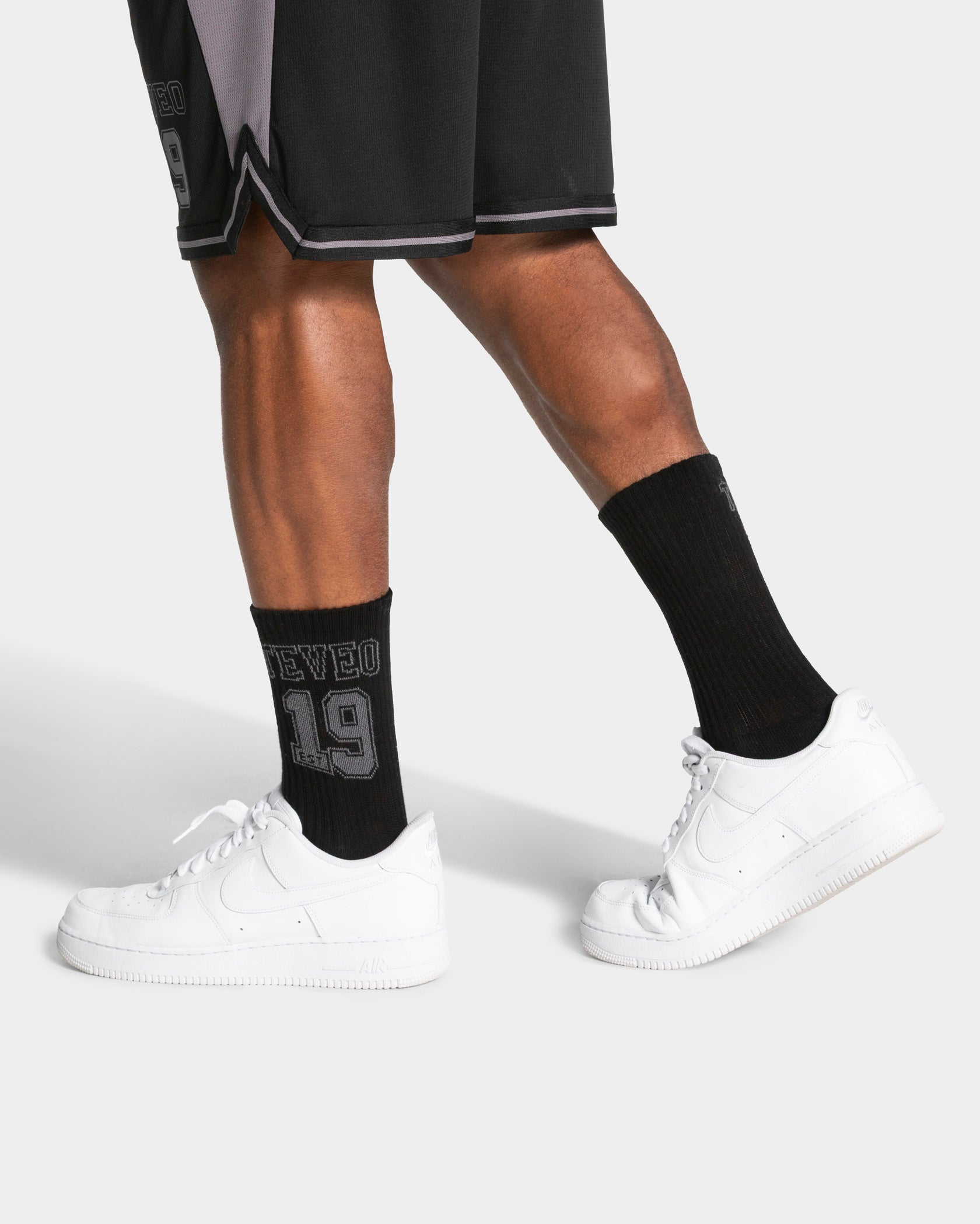 Chaussettes Football « Noir/blanc »