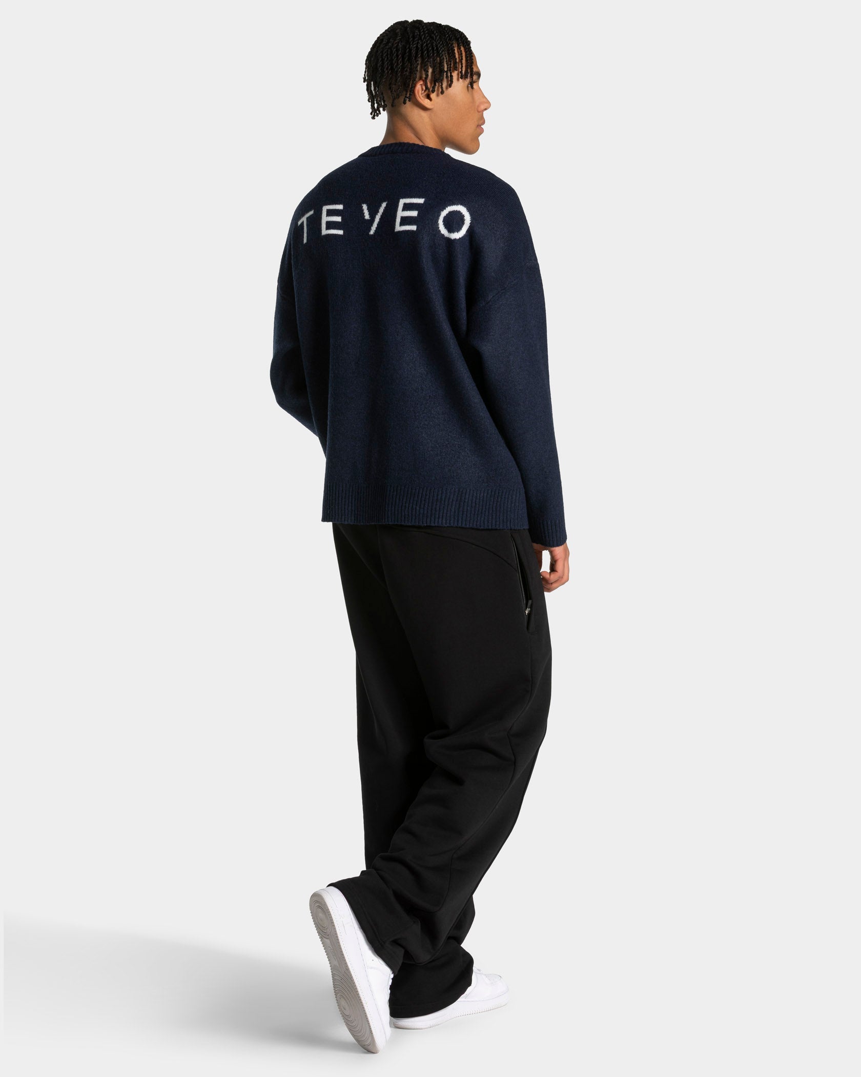 Sweat-shirt Knit « Midnight chiné »