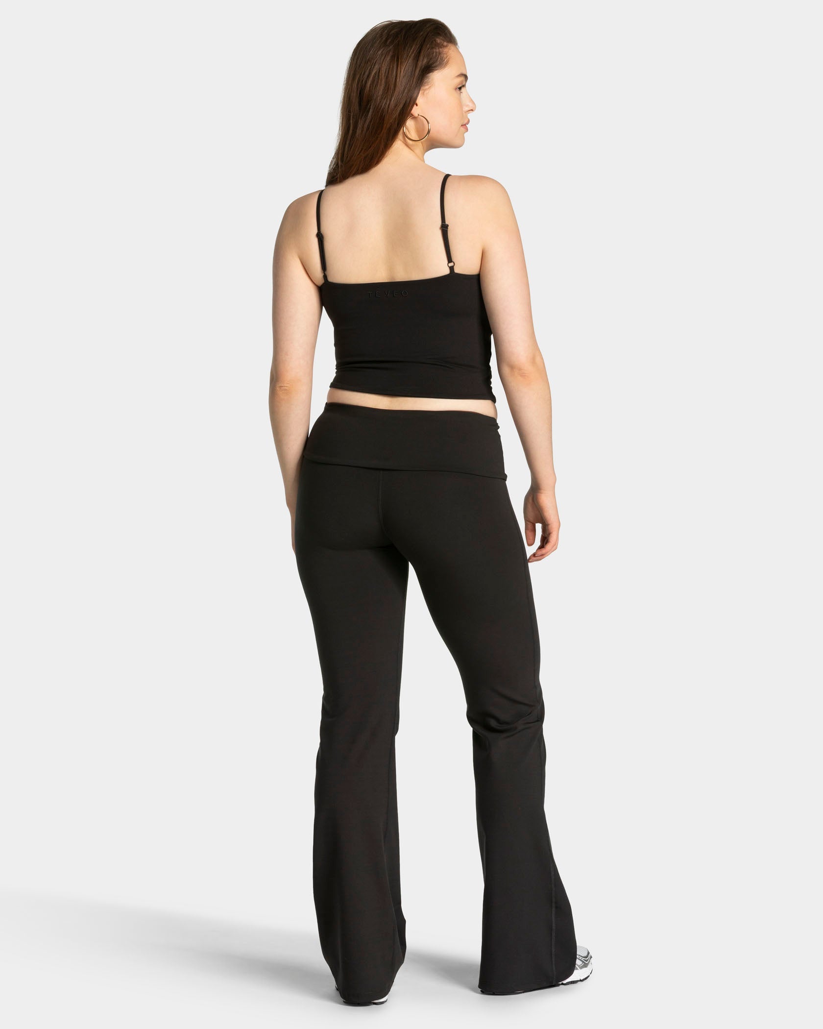 Mellow Gathered Top "Schwarz"
